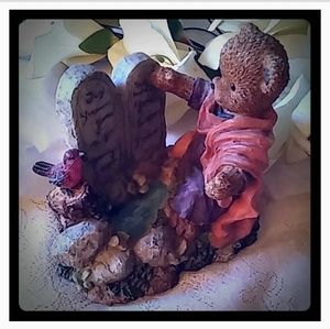 Berry Hills Bears Ten Commandments Figurine